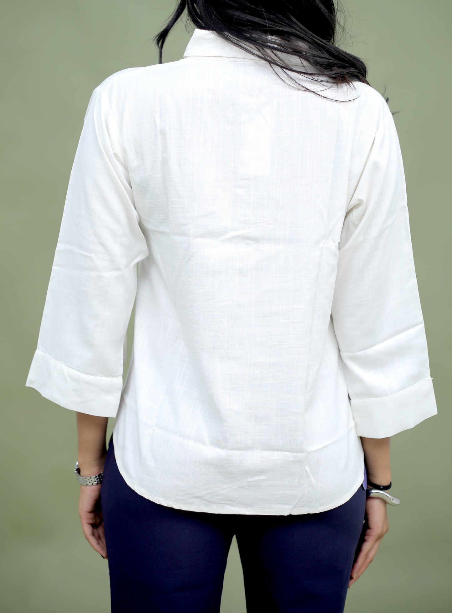 White Classic Cotton Shirt