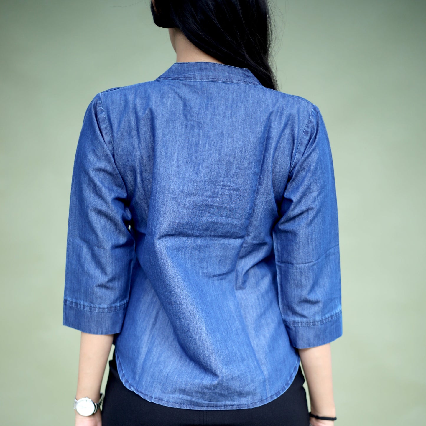 Blue Denim Casual Shirt