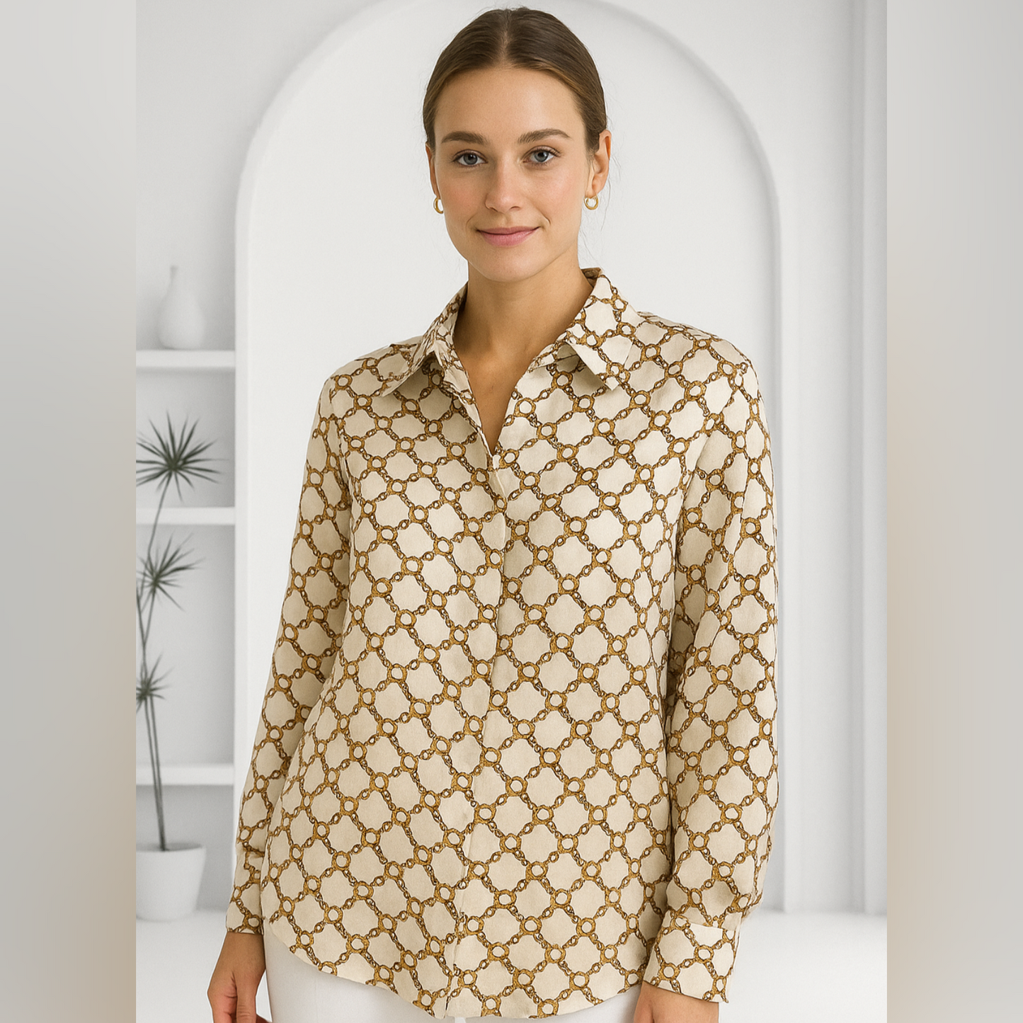Chain Print Shirt