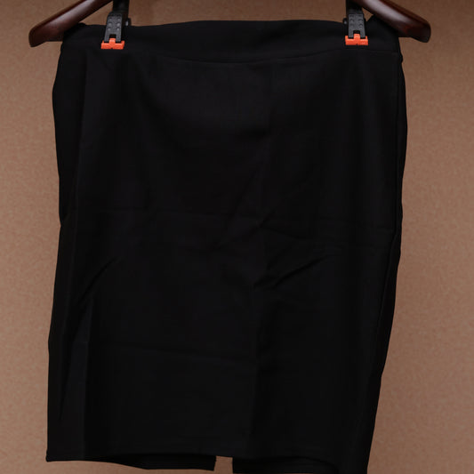 Classic Noir Pencil Skirt