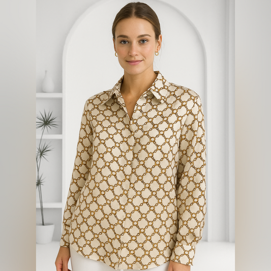 Chain Print Shirt