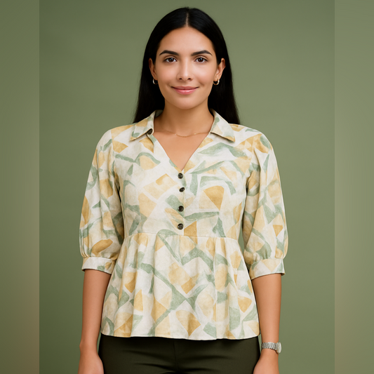 Multicolor Floral Top